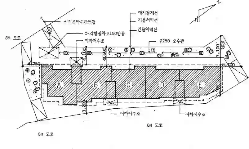평화빌라 배치도 이미지